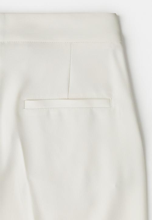 H&M - Wide trousers - white