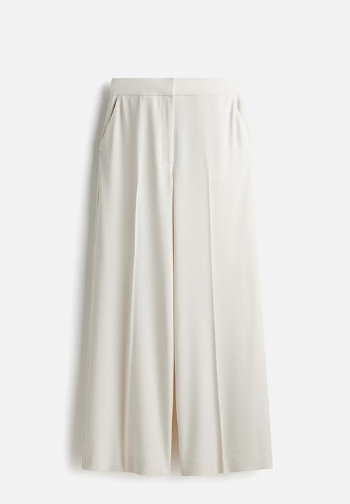H&M - Wide trousers - white
