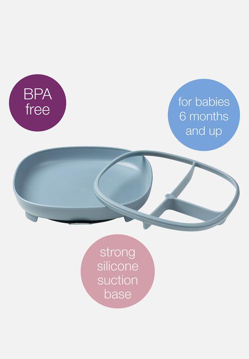 b.box - 2 In 1 Suction Plate - Ocean