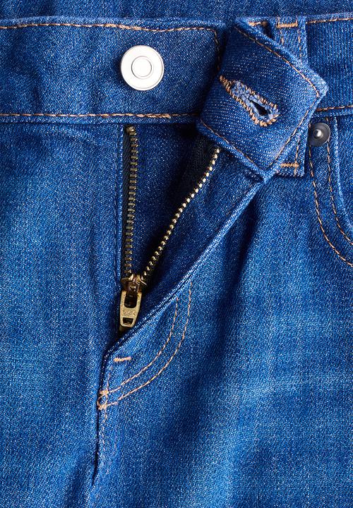 H&M - Flared low jeans - denim blue