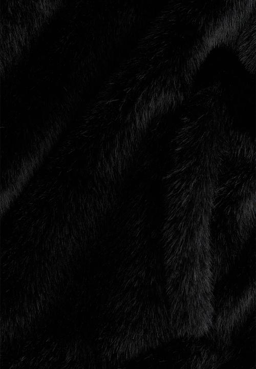 H&M - Fluffy jacket - black