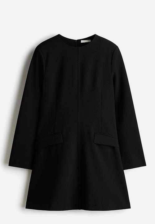 H&M - Shoulder-pad dress - black