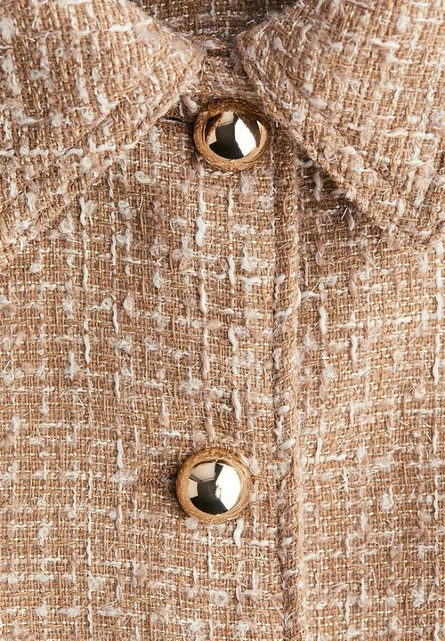 H&M - Textured jacket - beige