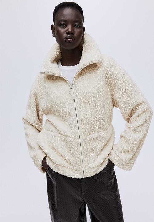 【the toe】Bremen Jacket/ベージュ/M Teddy jacket - light beige - 1308677003.