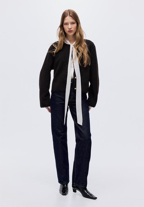 H&M - Teddy jacket - dark brown
