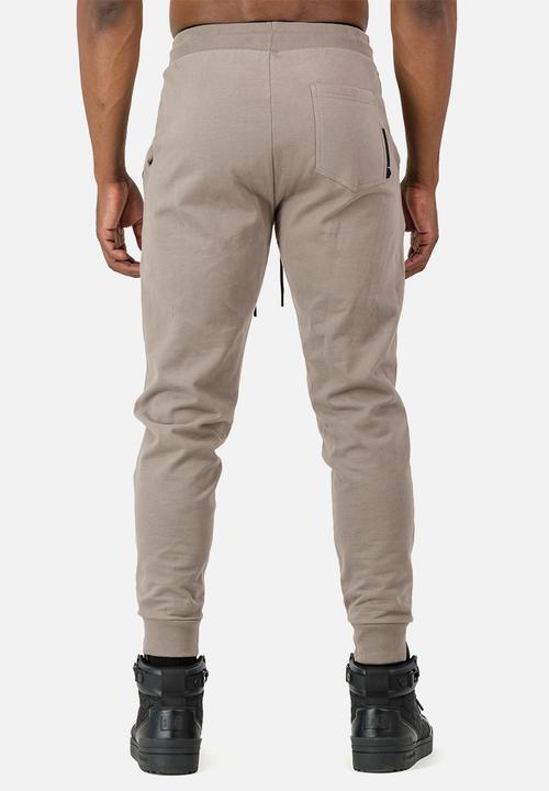 S.P.C.C - Miles Track Pant  - Dark Stone