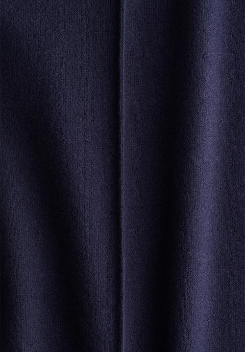 H&M - Crease-leg trousers - navy blue