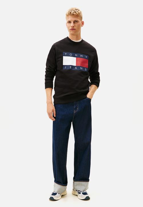 Tommy Hilfiger - Tjm Reg Big Flag Cneck - Black