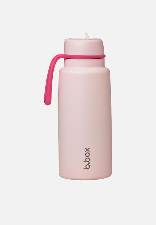 b.box - Insulated Flip Top Bottle 690ml - Pink Paradise