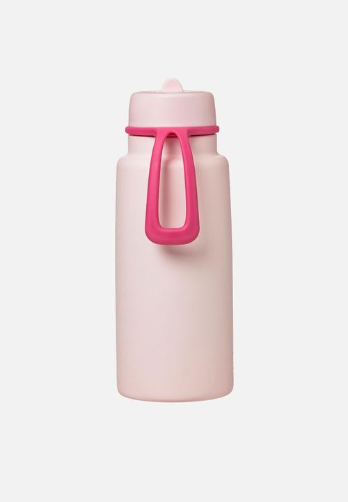 b.box - Insulated Flip Top Bottle 690ml - Pink Paradise
