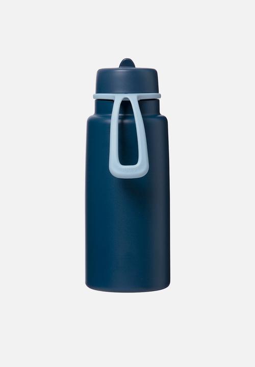 b.box - Insulated Flip Top Bottle 690Ml - Midnight