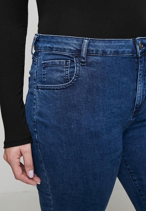 POLO - Plus wmn naomi skinny jean - medium wash