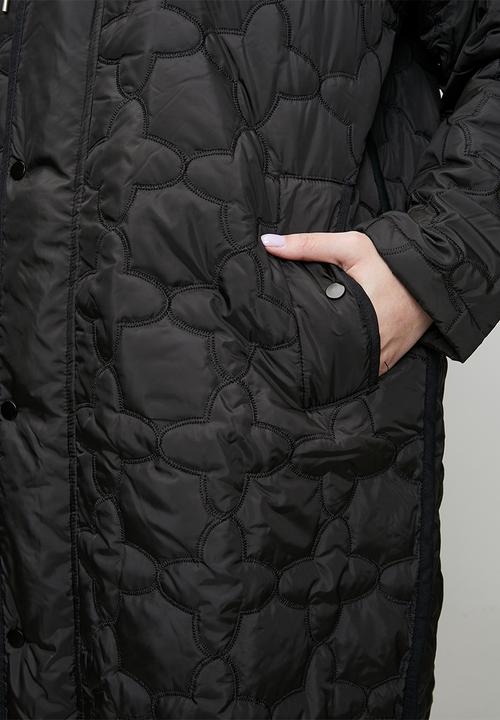 Me&B - Plus The Multiway Maxi Puffer - Black