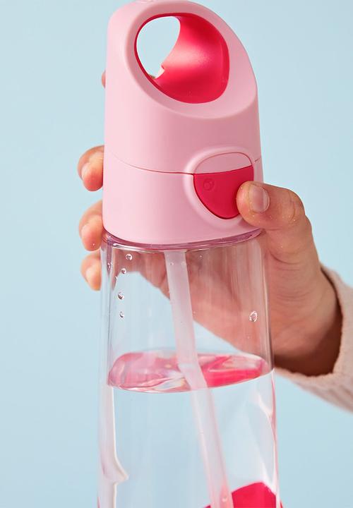 b.box - Tritan Drink Bottle 600Ml - Flamingo Fizz