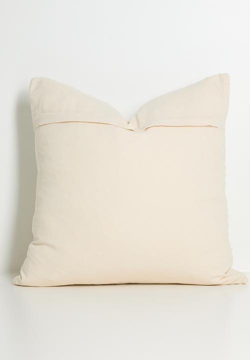 Sixth Floor - Jacquard Woven Cushion Cover - Ecru