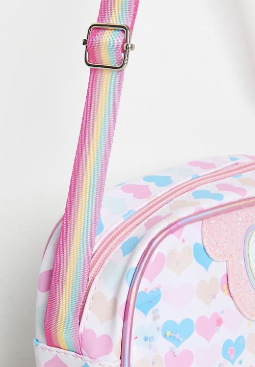 Pop Candy - Heart & star crossbody bag - multi