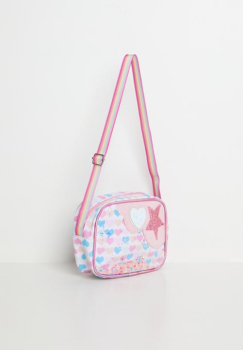 Pop Candy - Heart & star crossbody bag - multi