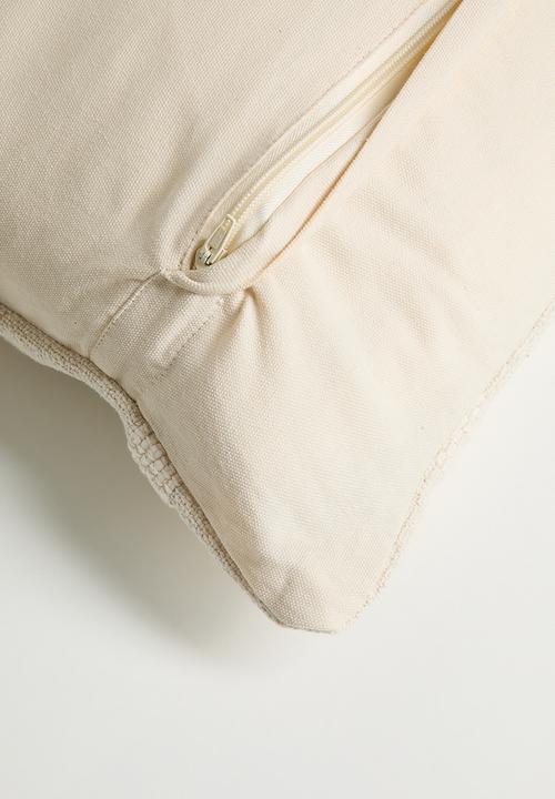 Sixth Floor - Chunky Tufted Woven Cushion Cover - Natural