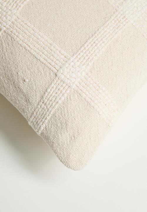 Sixth Floor - Chunky Tufted Woven Cushion Cover - Natural