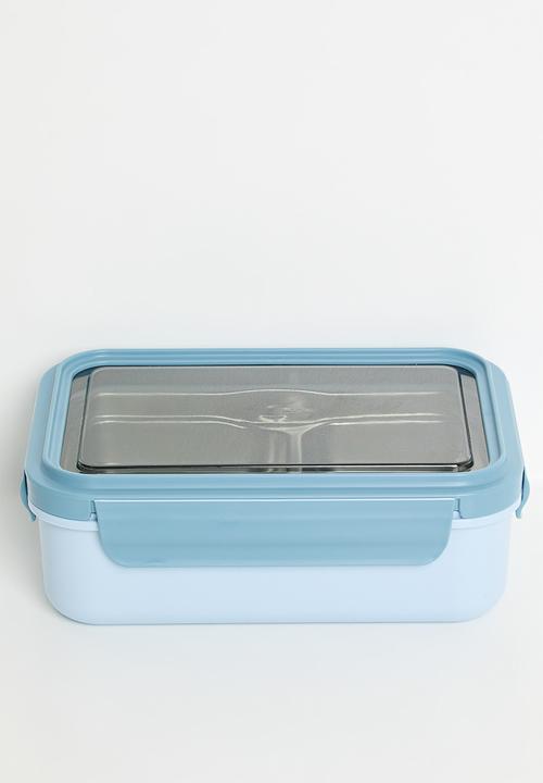 Pop Candy - Double latch lunchbox - blue