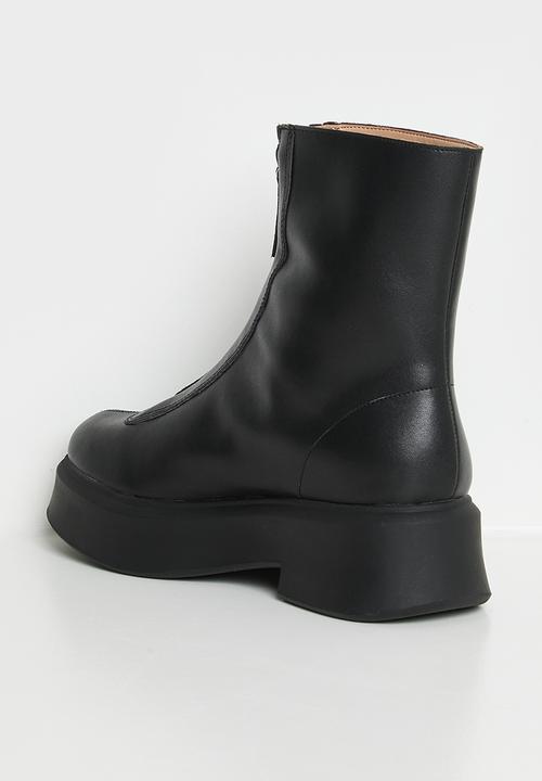 Steve Madden - Jones boot - black leat