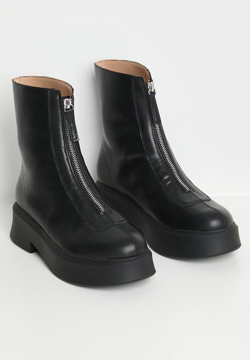 Steve Madden - Jones boot - black leat