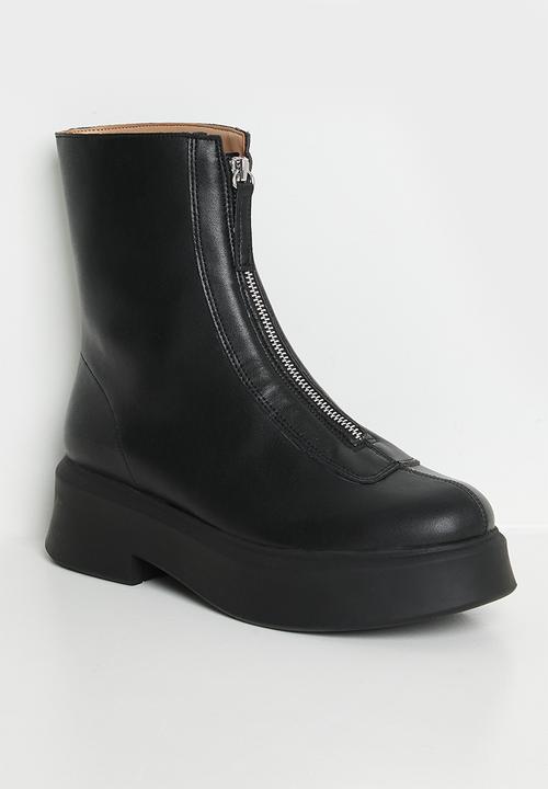 Steve Madden - Jones boot - black leat