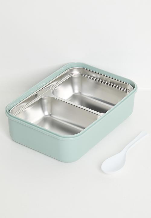 Pop Candy - Double latch lunchbox - green
