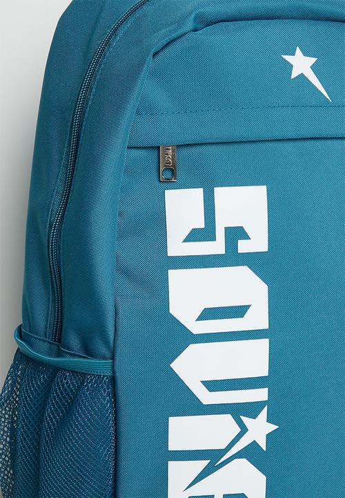 SOVIET - WARRIORS Nylon Backpack With Side Print -  Turqouise