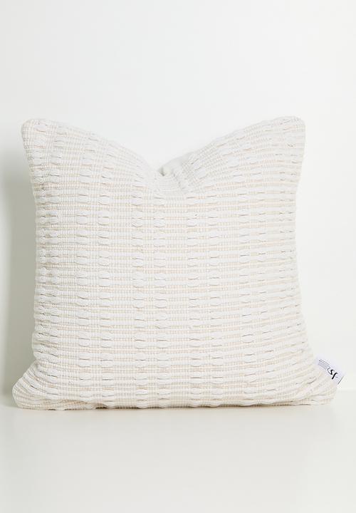 Chunky Woven Cushion Cover - Natural