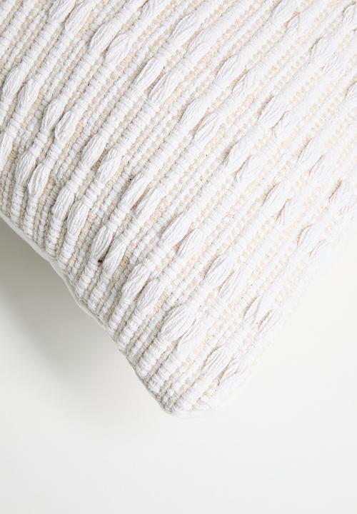 Sixth Floor - Chunky Woven Cushion Cover - Natural