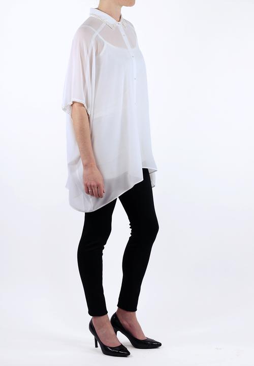 Marly Designer Wear - Foxy Boxy Shirt – Milk