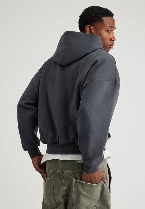 Factorie - Open Gallery Hoodie - Og Slate/Embossing