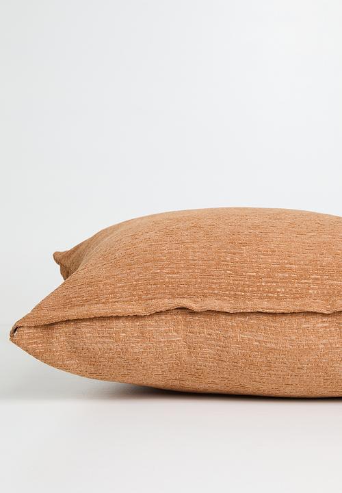 Sixth Floor - Stagger Scatter Cushion Cover - Rust