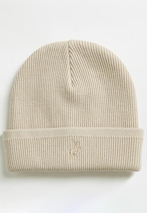 Knitted Beanie - Stone