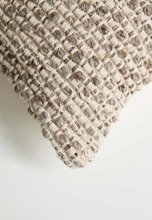 Sixth Floor - Chunky Woven Cushion Cover - Natural