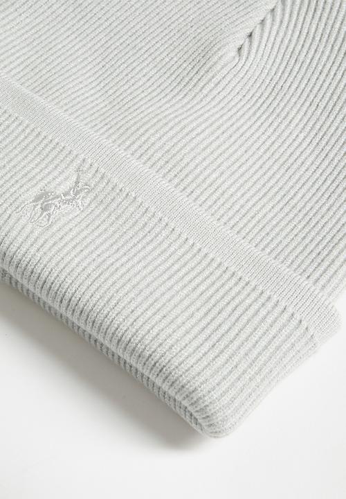 POLO - Knitted Beanie - Grey