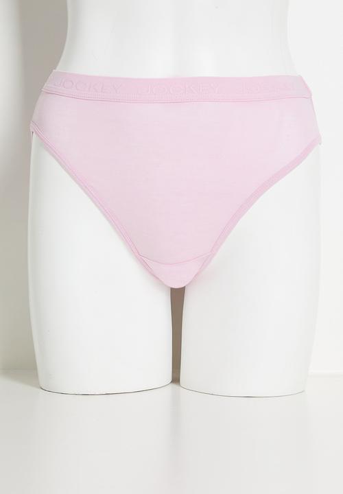 Jockey - French cut tonal - lilac/rum/taupe
