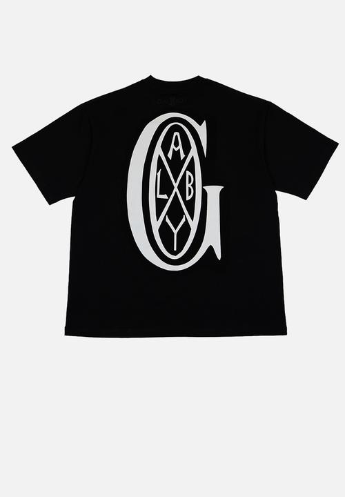 GALXBOY - CREST T-SHIRT - BLACK