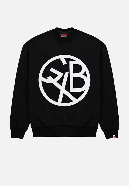 GALXBOY - COIN SWEATER - BLACK