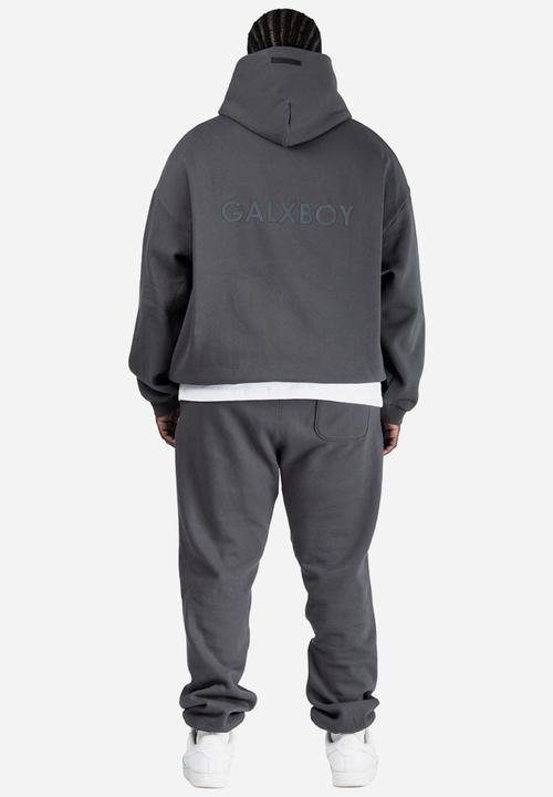 GALXBOY - ESSENTIAL SWEATPANTS - GREY