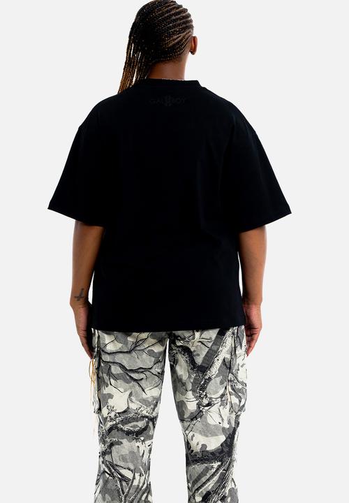 GALXBOY - HERITAGE LINE T-SHIRT - BLACK