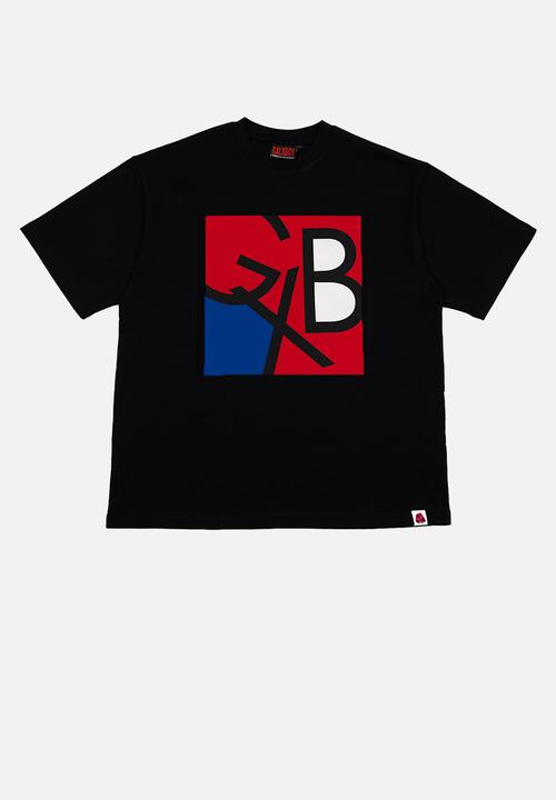 GALXBOY - HERITAGE T-SHIRT  - BLACK