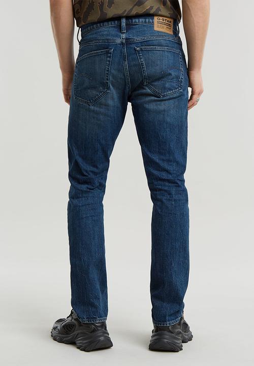 G-STAR - 3301 Slim - worn in mountain dusk destroyed