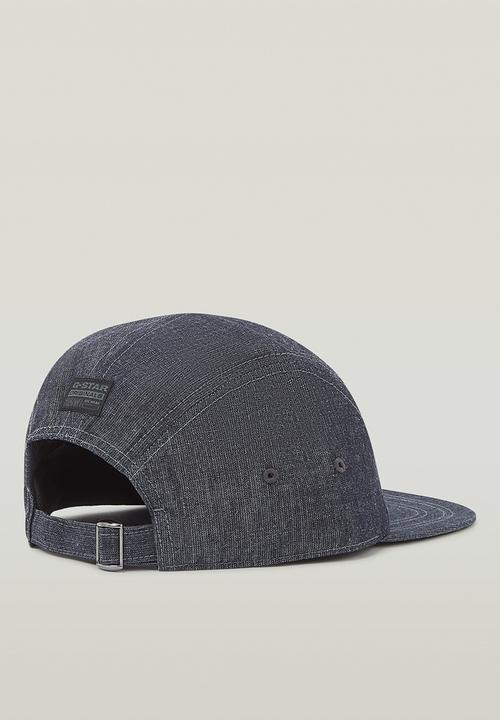 G-STAR - Flat Brim 5 Panel Cap - Blue