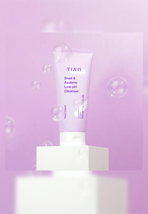 TIA'M - Snail & Azulene Low pH Cleanser