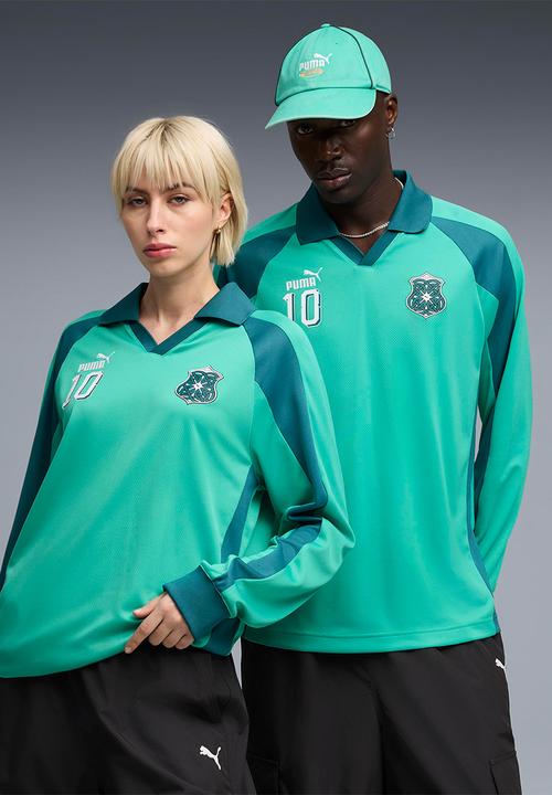PUMA - FUTURE.PUMA.ARCHIVE T7 Drill Longsleeve - Green