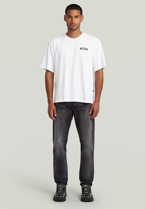 G-STAR - Back gr boxy r t - white