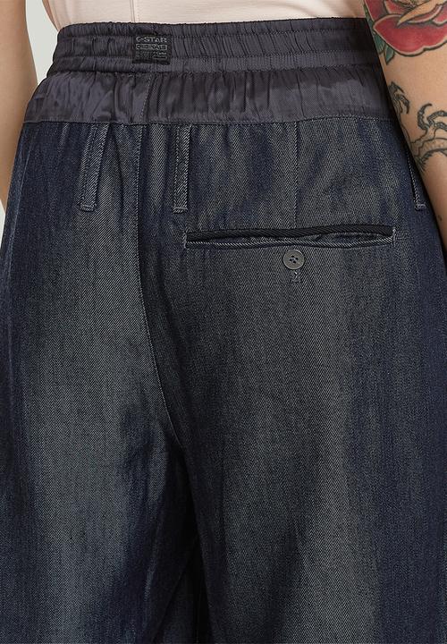 G-STAR - Fluid wide leg pants wmn - rinsed