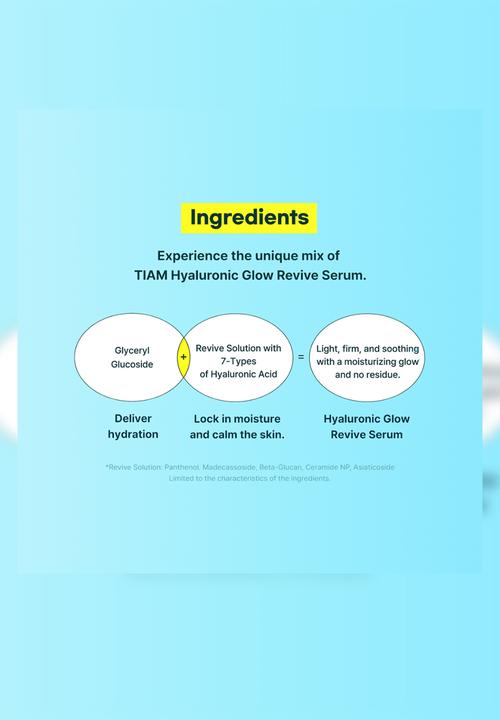 TIA'M - Hyaluronic Glow Revive Serum
